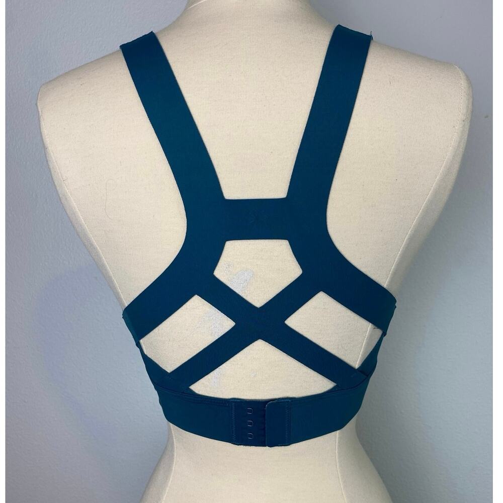 Athleta Sz Small Teal Support Sports Bra